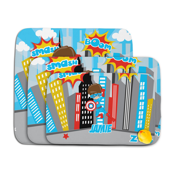 Superhero in the City Memory Foam Bath Mat - MAIN PARENT