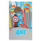 Superhero in the City Microfiber Golf Towel - Large (Personalized)