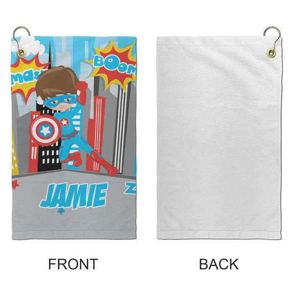 Superhero in the City Microfiber Golf Towels - Small - APPROVAL