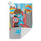 Superhero in the City Microfiber Golf Towels Small - FRONT FOLDED