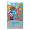 Superhero in the City Microfiber Golf Towels - Small - FRONT