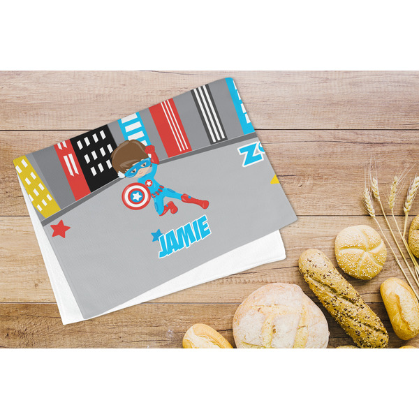Superhero in the City Microfiber Kitchen Towel - LIFESTYLE