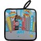 Superhero in the City Pot Holder w/ Name or Text