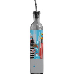 Superhero in the City Oil Dispenser Bottle (Personalized)