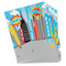 Superhero in the City Page Dividers - Set of 5 - Main/Front