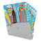 Superhero in the City Binder Tab Divider - Set of 6 (Personalized)