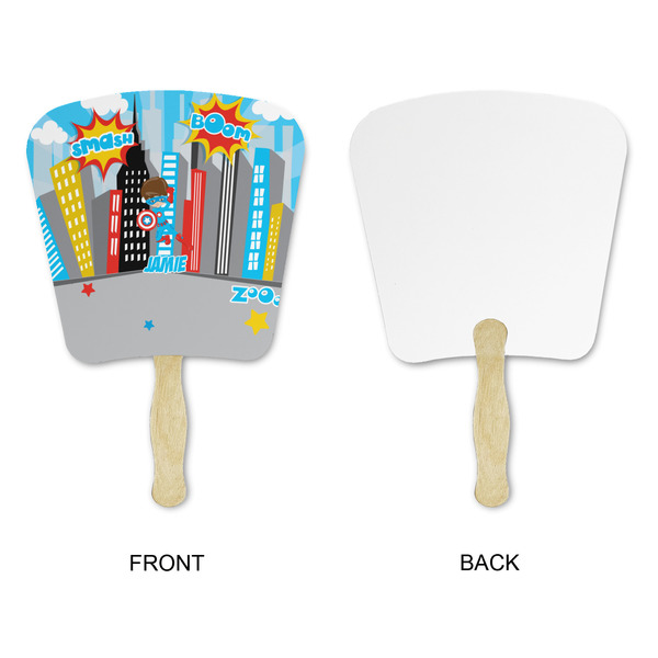 Superhero in the City Paper Fans - Approval