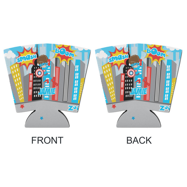 Superhero in the City Party Cup Sleeves - with bottom - APPROVAL