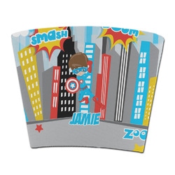 Superhero in the City Party Cup Sleeve - without bottom (Personalized)