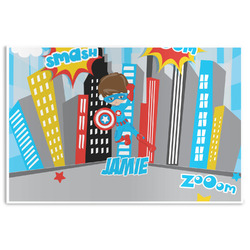 Superhero in the City Disposable Paper Placemats (Personalized)