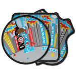 Superhero in the City Iron on Patches (Personalized)