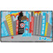 Superhero in the City Door Mat - 60"x36" (Personalized)