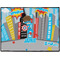 Superhero in the City Door Mat (Personalized)