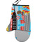 Superhero in the City Personalized Oven Mitt - Left