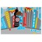 Superhero in the City Laminated Placemat w/ Name or Text