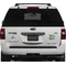 Superhero in the City Personalized Square Car Magnets on Ford Explorer