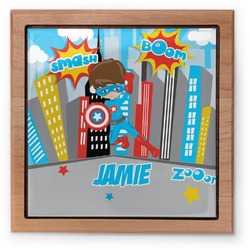 Superhero in the City Pet Urn (Personalized)