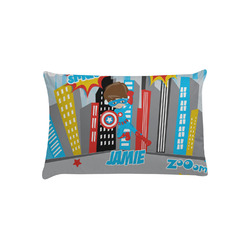 Superhero in the City Pillow Case - Toddler (Personalized)
