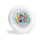 Superhero in the City Plastic Party Appetizer & Dessert Plates - 6" (Personalized)