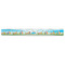Superhero in the City Plastic Ruler - 12" - FRONT