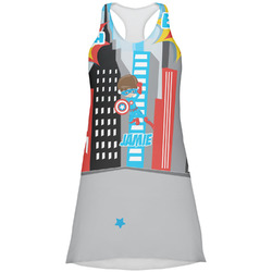 Superhero in the City Racerback Dress - X Small (Personalized)