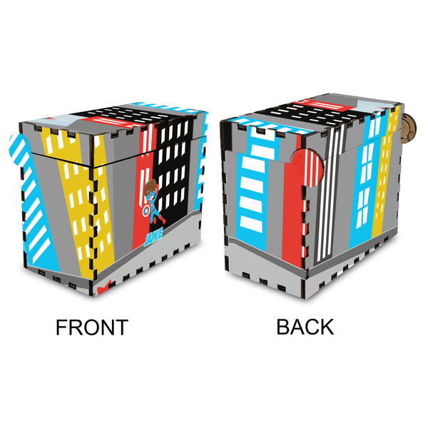 Superhero in the City Recipe Box - Full Color - Approval