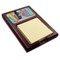 Superhero in the City Red Mahogany Sticky Note Holder (Personalized)