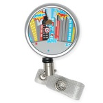 Superhero in the City Retractable Badge Reel (Personalized)