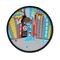 Superhero in the City Round Patch