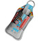 Superhero in the City Sanitizer Holder Keychain - Large in Case