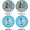 Superhero in the City Set of Appetizer / Dessert Plates (Approval)