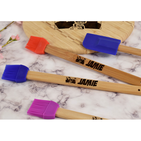 Superhero in the City Silicone Brush - Blue - Lifestyle