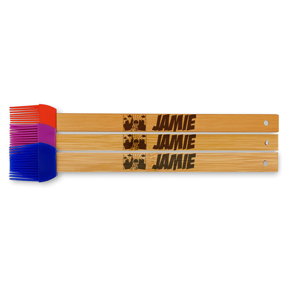 Custom Superhero in the City Silicone Brush (Personalized)