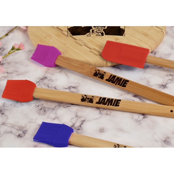 Superhero in the City Silicone Brush - Red - Lifestyle