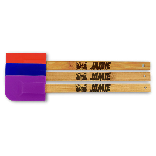 Custom Superhero in the City Silicone Spatula (Personalized)