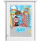 Superhero in the City Single White Cabinet Decal