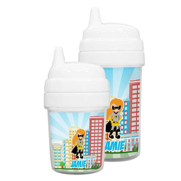 Superhero in the City Sippy Cups
