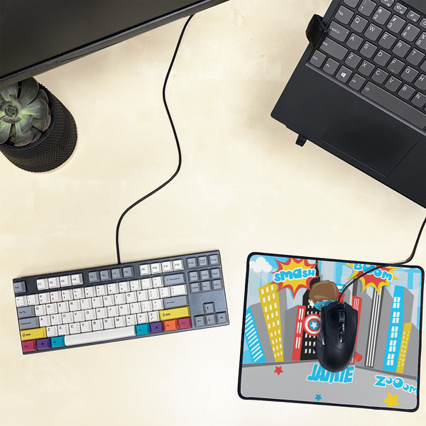 Superhero in the City Small Gaming Mats - LIFESTYLE