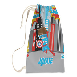 Superhero in the City Laundry Bags - Small (Personalized)