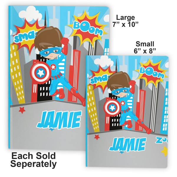 Superhero in the City Soft Cover Journal - Compare