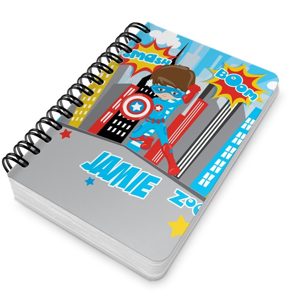 Superhero in the City Spiral Journal 5 x 7 - Main