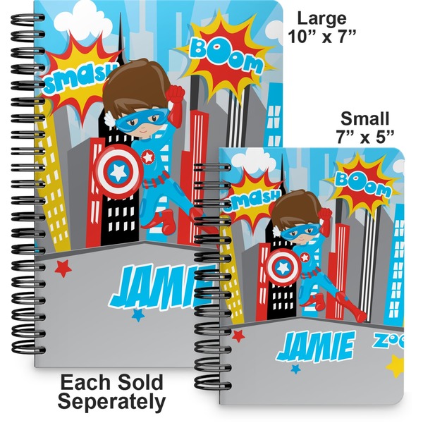 Superhero in the City Spiral Journal - Comparison