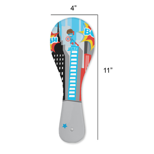 Superhero in the City Spoon Rest Trivet - APPROVAL