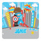 Superhero in the City Square Decal