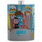 Superhero in the City Stainless Steel Flask