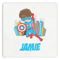 Superhero in the City Paper Dinner Napkins (Personalized)