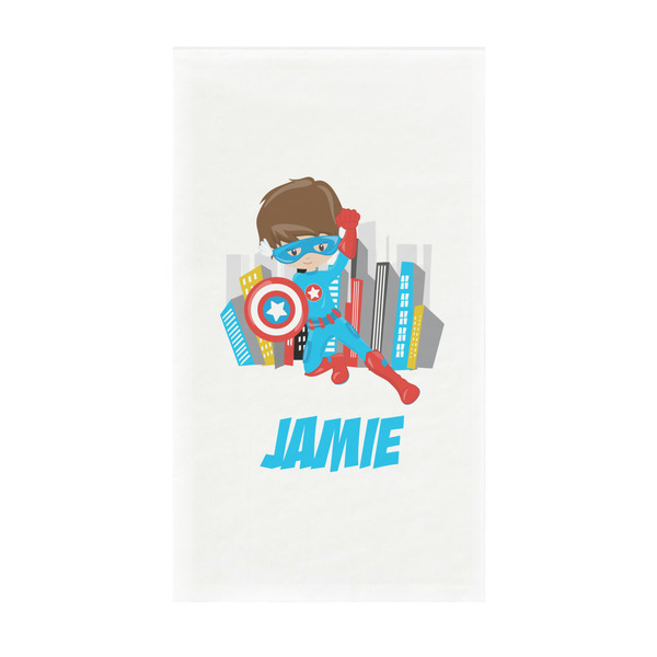 Custom Superhero in the City Guest Towels - Full Color - Standard (Personalized)