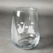 Superhero in the City Stemless Wine Glass - Engraved