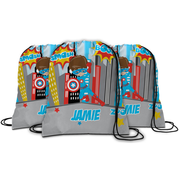Superhero in the City String Backpack - MAIN