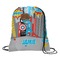 Superhero in the City String Backpack